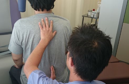 ぎっくり腰の患者さん