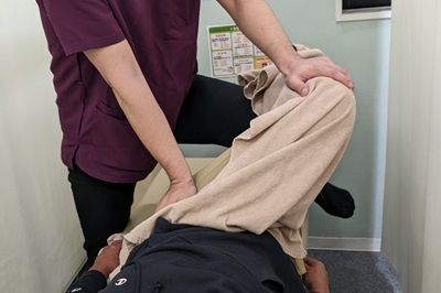 ひざの痛みにストレッチ